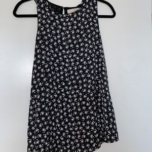 Loft Black and White Tank